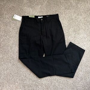 NWT black pants for young men